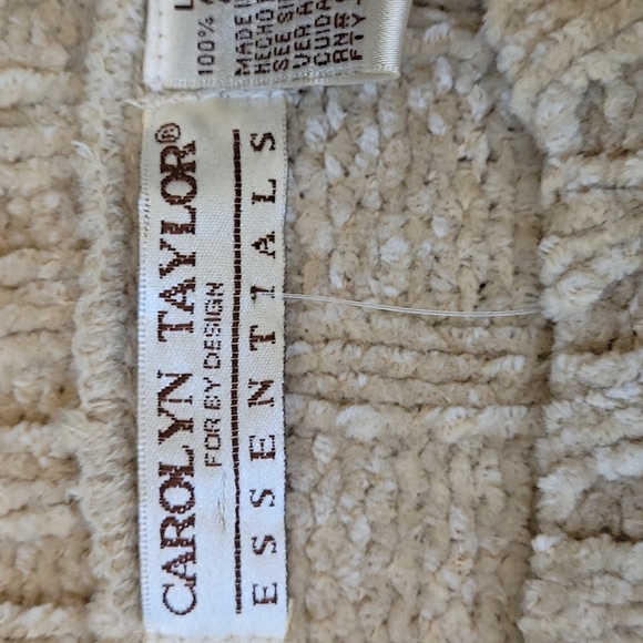 SALE!! Carolyn Taylor Chenille Sweater NWT - Picture 4 of 8